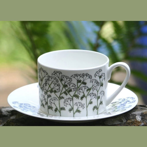 Cow Parsley Cup & Saucer