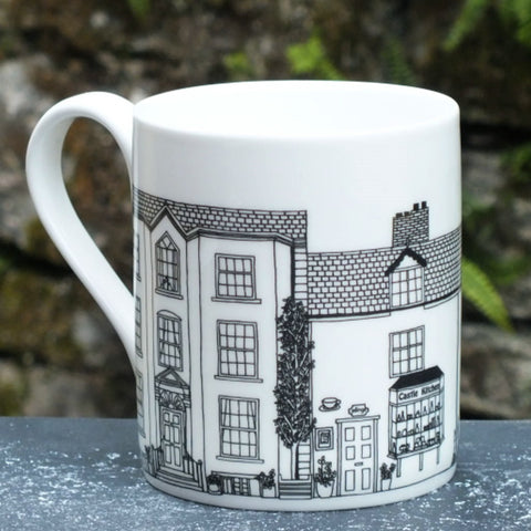 Castle Kitchen street scene Mug