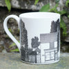 The Checkers street scene Mug