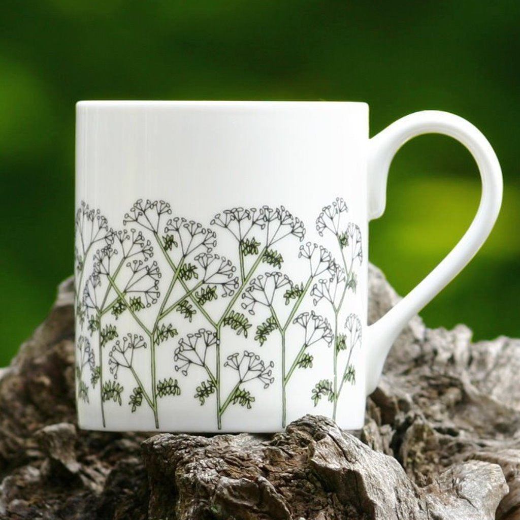 wiggles and florence Cow Parsley Mug