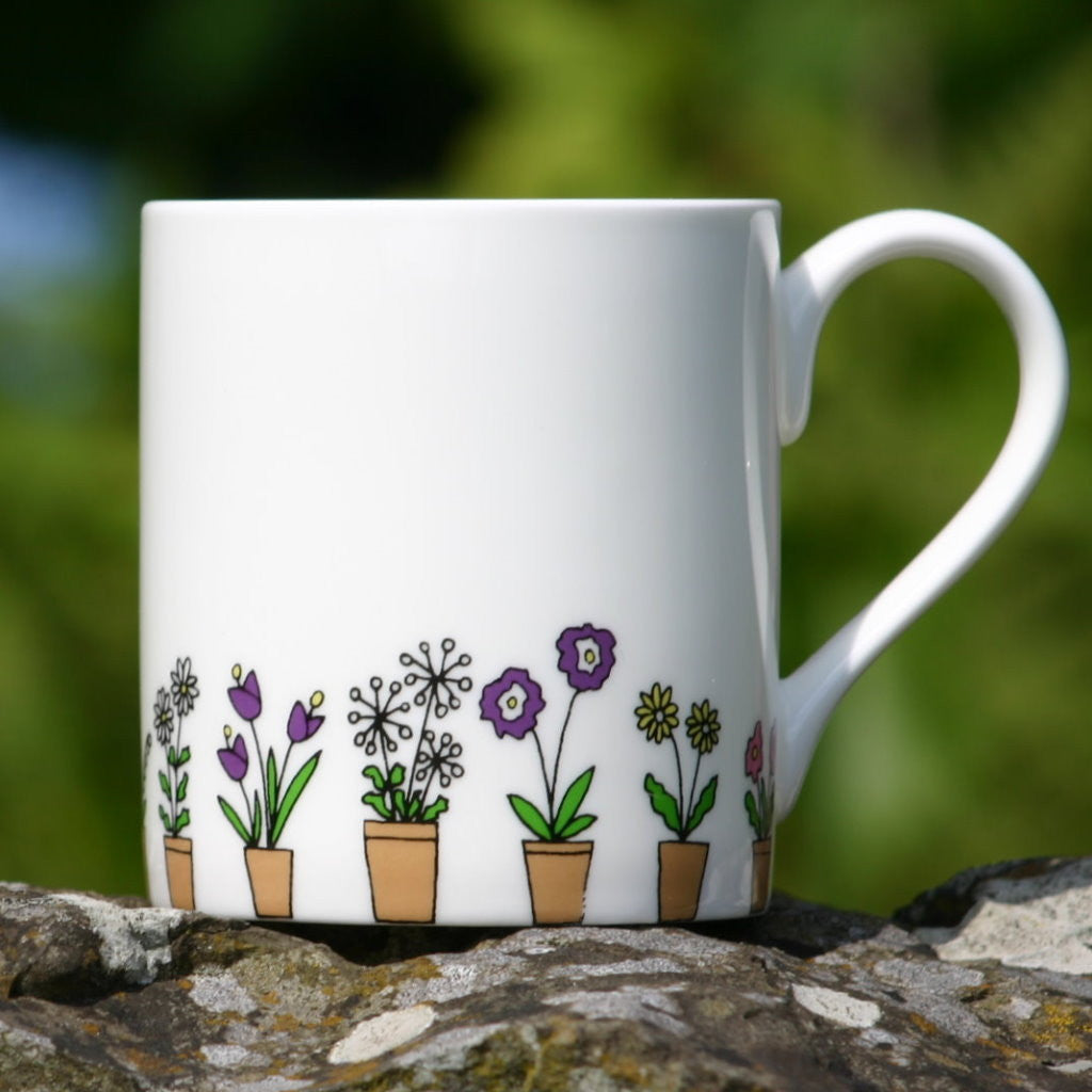 wiggles and florence Flower Pots Mug