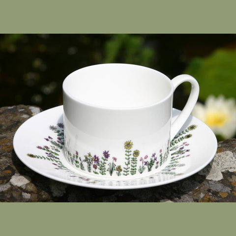 Flowers Cup & Saucer