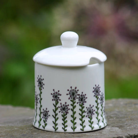 Alliums Sugar/Jam Pot with lid