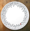 wiggles and florence Hearts Plate