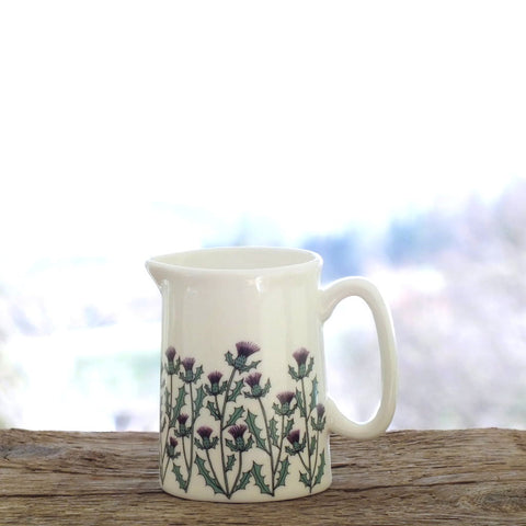 Thistles Jug Sml