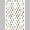Flower Pots Tea Towel